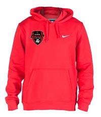 Nike Club Fleece Hoodie RED 