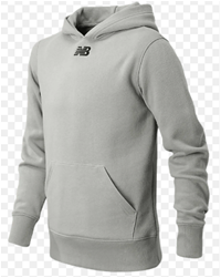 New Balance Hoodie in Alloy Grey