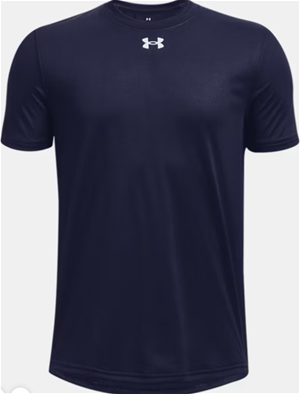 Under Armour Tech Tee in Navy Image