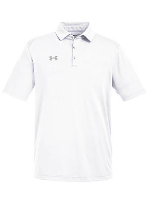 Under Armour Tech Polo in White Image