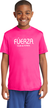 Sport-Tek Posicharge Competition Tee (Neon Pink)